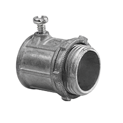 Conector de 1/2″ para Tubo Pared Delgada con Tornillos Opresores.