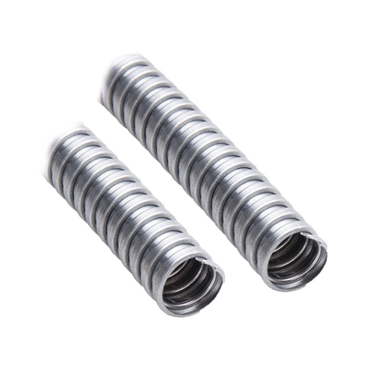 Tubo Flexible de 1 1/2″ (38 mm) en Acero Galvanizado. Rollo con 30 m.
