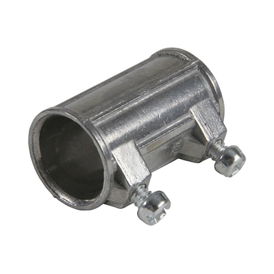 Cople de 3/4″ para Tubo Pared Delgada con Tornillos Opresores.