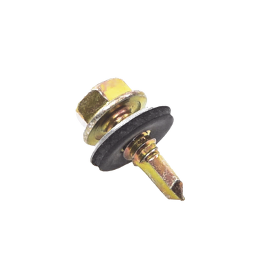 Tornillo Punta Broca Sello Montado 6.5 X 38 mm (1/4″ X 1 1/2″) Caj. C/100pz.