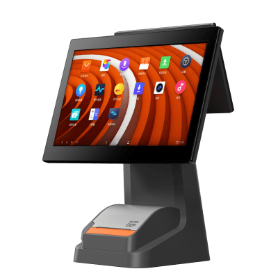 Terminal POS de Escritorio / Pantalla 15.6″ Full HD (1920×1080) / Impresora Térmica 80mm 250mm/s / Android OS / 4GB RAM + 64GB / WiFi Dual Band