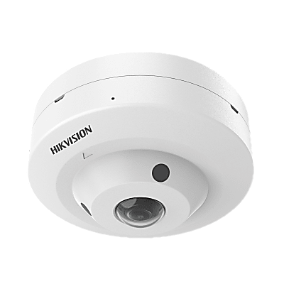 Cámara Fisheye TurboHD 3K / 2960×1665 / Lente 1.8 mm / 180° FOV / Audio y Micrófono / Luz Dual IR y Luz Blanca 10 metros / Exterior IP67 / Antivandalismo IK08