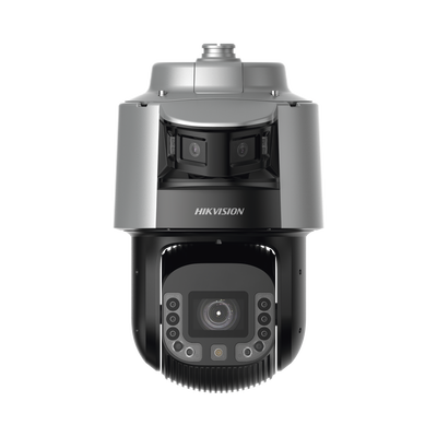 [TandemVu] Domo PTZ IP 4 Megapixel con Cámara Panoramica 180º de 6 Megapixel / 42X Zoom / 300 mts IR y 30 mts Luz Blanca / IP67 / IK10  / Autoseguimiento / Wiper / Deep learning / Entrada-Salida de Audio y Alarma / Ultra Baja Iluminació