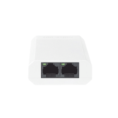 Extensor PoE+ (30 Watts Entrada) / 1000 Mbps con 2 Salidas PoE+ (30 Watts Totales de Salida) / Uso Interior / Podemos Alimentar 2 Cámaras IP