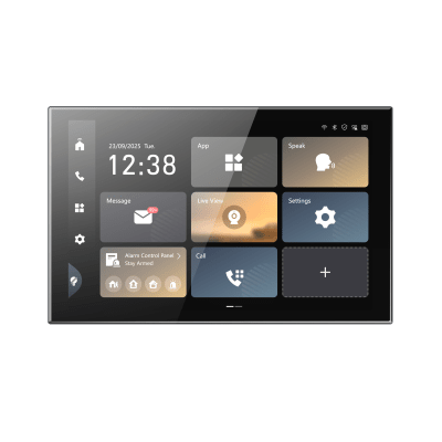 Monitor Interior Inteligente 9 Series / Pantalla Táctil IPS 10.1″ 1920×1200 / Android 14 / WiFi 6 / PoE  / Gestión Unificada de Seguridad