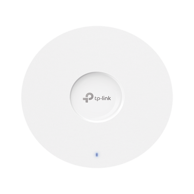 Punto de Acceso Omada Ultra-Rango / Wi-Fi 6 AX6000 MU-MIMO 4×4 / Mesh Omada / Alta Densidad de Usuarios / Configuración por Controlador o Stand-Alone / Para Montaje en Techo/pared / Alimentación PoE+