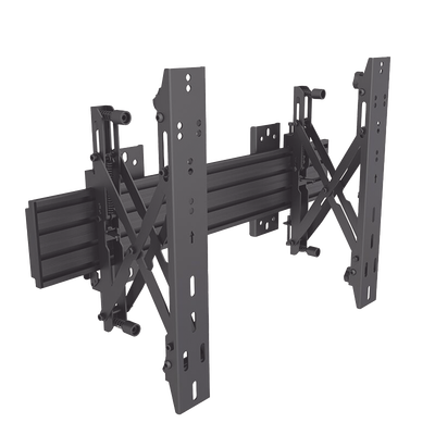 Montaje de Pared Push in –  Pop out para Videowall| VESA 400| Para pantallas de 37 a 65 in | Capacidad Maxima de Carga 30 Kg