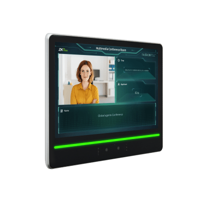 Terminal de Verificación Facial / Pantalla Táctil 10.1″ / Autenticación Dual Rostro-Tarjeta / Cámara Binocular 2MP WDR / Capacidad 10,000 Rostros / WiFi 2.4 GHz / Android 7.1