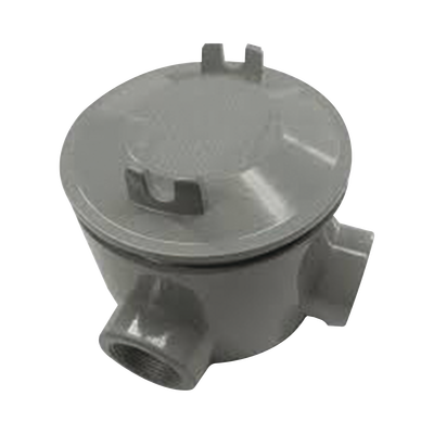 Caja con Tapa Tipo GRL de 3/4″ (19 mm) / Caja a Prueba de Explosión/ Para Áreas Peligrosas / Libre de Cobre.