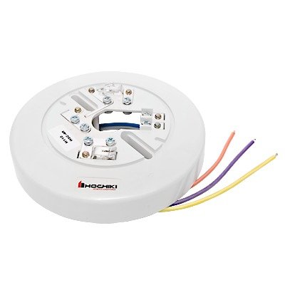 Base Para Detector Convencional Con Relevador, 6 «, 4 Hilos, 24 Vcd (0300-02030)