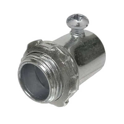Conector de 3/4″ (19 mm) para Pared Delgada con Tornillo.