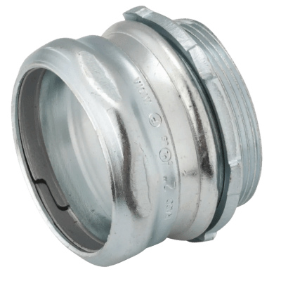 Conector Compresión de Acero Galvanizado para Pared Delgada de 2 1/2″ .
