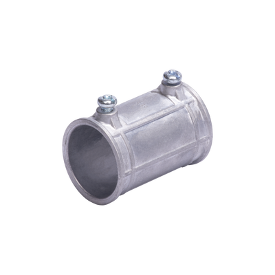 Cople 2″ (52mm) con tornillo pared delgada galvanizado etiqueta verde