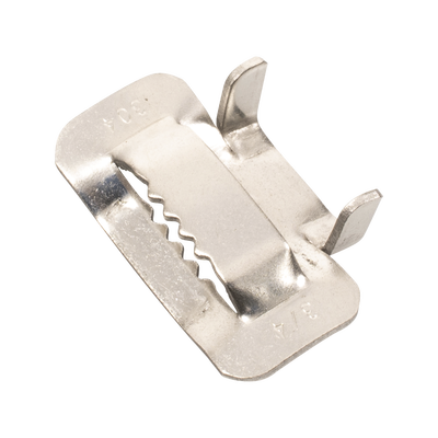 Hebilla de Acero Inoxidable T, 3/4″, 100 piezas