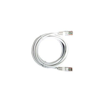 Cable de Parcheo UTP Cat5e – 0.5 Metros (1.64 Pies) – Blanco