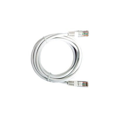 Cable de Parcheo UTP Cat6 – 2 Metros (6.56 Pies) – Blanco