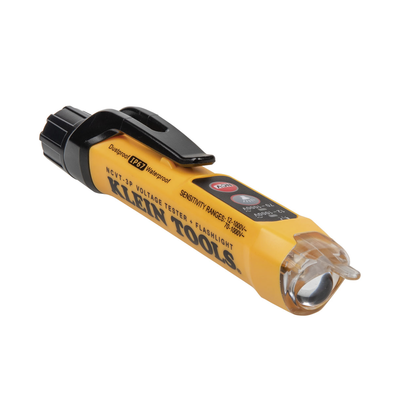Detector de Voltaje sin contacto de doble rango, de 12 – 1000 V CA con linterna.