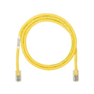 Cable de Parcheo UTP Categoría 5e, con Plug Modular en Cada Extremo – 1.5 Metros (4.92 Pies) – Amarillo