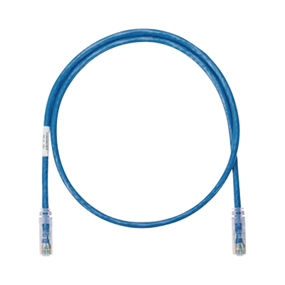 Cable de Parcheo UTP Categoría 6, con Plug Modular en Cada Extremo – 1.22 Metros (4 Pies) – Azul
