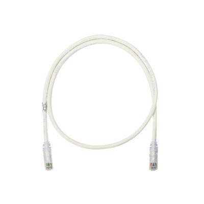 Cable de Parcheo UTP Categoría 6, con Plug Modular en Cada Extremo – 1.5 Metros (4.92 Pies) – Blanco Mate