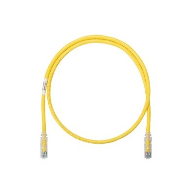 Cable de Parcheo UTP Categoría 6, con Plug Modular en Cada Extremo – 1.5 Metros (4.92 Pies) – Amarillo