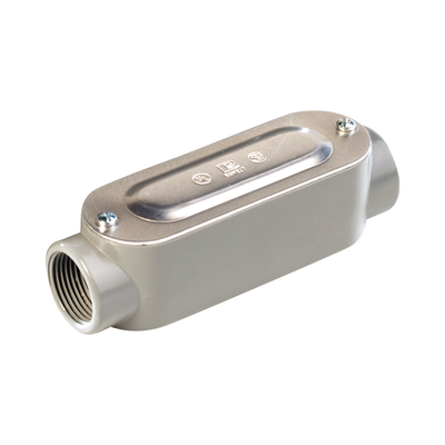 Caja Condulet tipo C de 3/4″ (19.05 mm) Incluye tapa y tornillos.