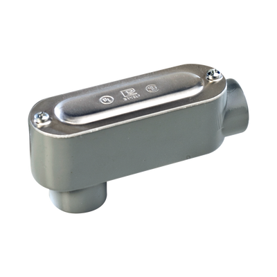 Caja Condulet tipo LB de 3/4″ (19.05 mm) Incluye tapa y tornillos.