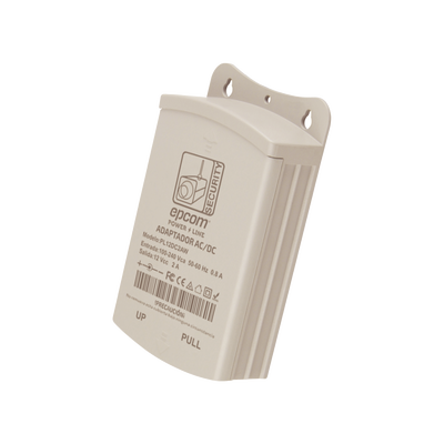 Fuente de Poder para Exterior / 12 Vcc / 2 Amp / 1 Salida / Voltaje de Entrada de 100 – 240 VCA