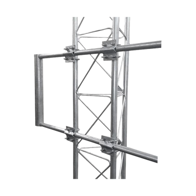 Brazo Uso Rudo para Torre STZ Galvanizado por Inmersión en Caliente de 170 x 60 cm Tubo 2″ Ced 30.