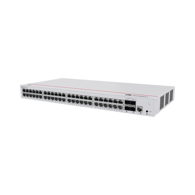 Switch de Acceso Gigabit Administrable Capa 2 / 48 puertos 10/100/1000 Mbps / 4 Puertos 1GE SFP Uplink / ERPS / IMGP Snooping / DHCP Snooping / Administración Nube Gratis
