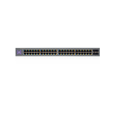 Switch Administrado 48 Puertos PoE+ / 740W PoE Budget / 16 Puertos 2.5 Gbps + 32 Puertos 1 Gbps / 4 Puertos SFP+ 10 Gbps / Bluetooth Setup / Cloud Management / VLAN Stacking / Rackmontable