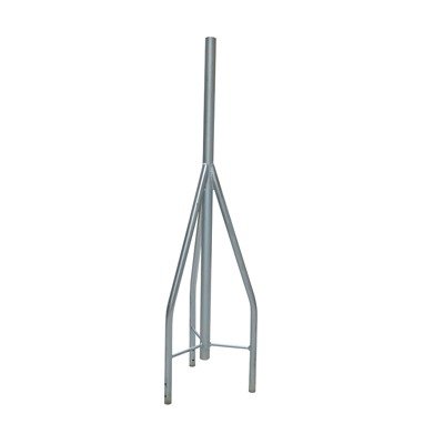 Tramo de Remate / Copete, tubo industrial 1 1/4″ con tubo central 2 3/8″ galvanizado por inmersión en caliente.