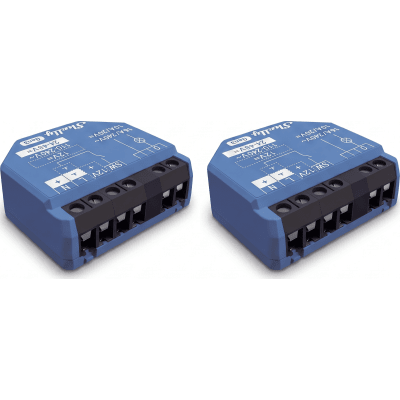 Relevador inalámbrico inteligente 16A, 110-230 V, 1 salida de contacto seco, compatible con asistente de voz Alexa, Google Home