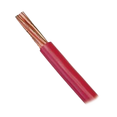 Cable Eléctrico 16 AWG Color Rojo, Conductor de Cobre Suave Cableado. Aislamiento de PVC, Auto-Extinguible. Bobina de 100 Metros (328.08 Pies)