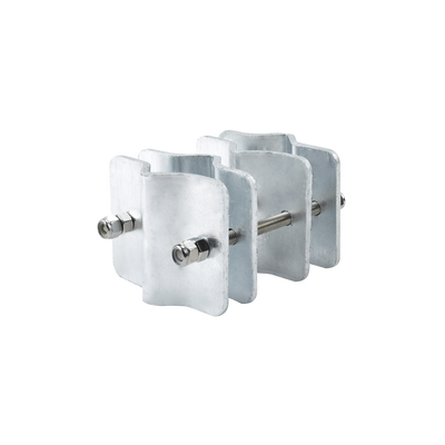 Herraje Adaptador de Mástil para Diámetros desde 3/4″ hasta 2-1/4″. Galv. en Caliente.