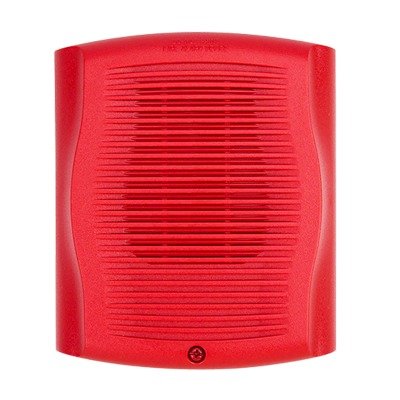 Bocina para Montaje en Pared, Color Rojo
