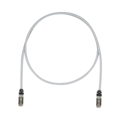 Patch Cord Cat6A, Blindado S/FTP, CM/LS0H, 0.91 Metros (3 Pies), Color Gris