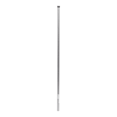 Poste de Esquina de 1.2m para Cerca Electrificada de Tubo Galvanizado cal. 18 de 1″Diam. Ideal para 5 Aisladores (No incluidos).