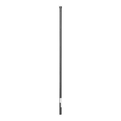 Poste de Esquina Negro de 1.2m para Cerca Electrificada de Tubo Galvanizado cal. 18 de 1″Diam. para 5 Aisladores (No incluidos).