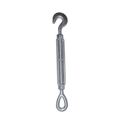 Tensor de 1/2″ x 12″ Acero Forjado OJO-GANCHO Galv. Inmersión en Caliente (Carga Max. 1500 lbs).