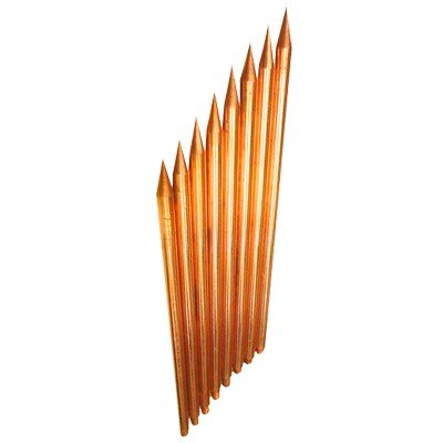 Varilla de Acero con Recubrimiento de Cobre Diámetro 5/8″ de 1.5 m de Largo