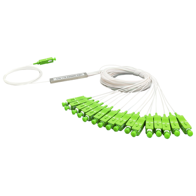 Splitter (Divisor Óptico) tipo PLC, 1×16, conectores SC/APC