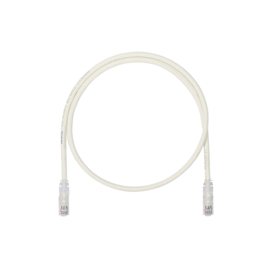 Cable de Parcheo UTP, Cat6A, 24 AWG, CM, Color Blanco, 1.52 Metros (5 Pies)