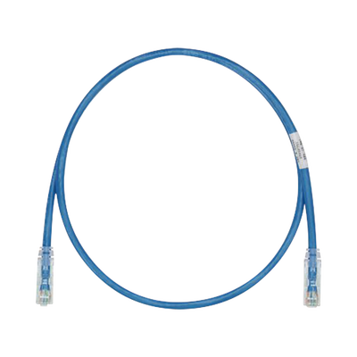 Cable de Parcheo TX6, UTP Cat6, 24 AWG, CM, Color Azul, 3.05 Metros (10 Pies)