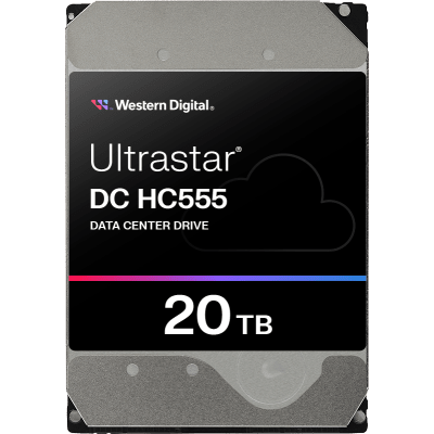 Disco Duro Data Center Ultrastar / 20 TB / 7200 RPM / HelioSeal / CMR / SATA 6Gb/s SAS 12Gb/s / 2.5M horas MTBF / 5 años garantía