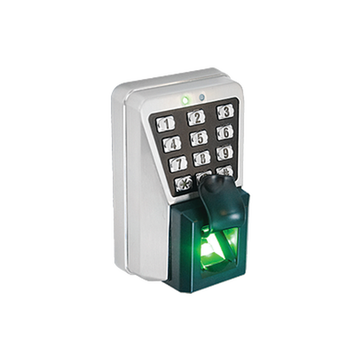 Lector Biométrico de Huella y Proximidad / 3,000 Huellas 30,000 Tarjetas / Teclado / IP65 Antivandálico / TCP/IP RS485 / Control de Acceso