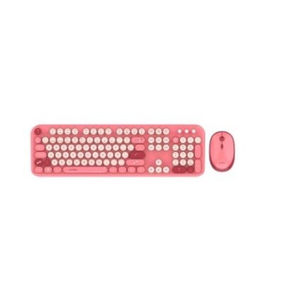Kit Teclado y mouse Inalámbricos 2.4hz Creator Chic K-Colors MK485 Advanced Series Teclado Inalambrico Dongle 2.4Mhz