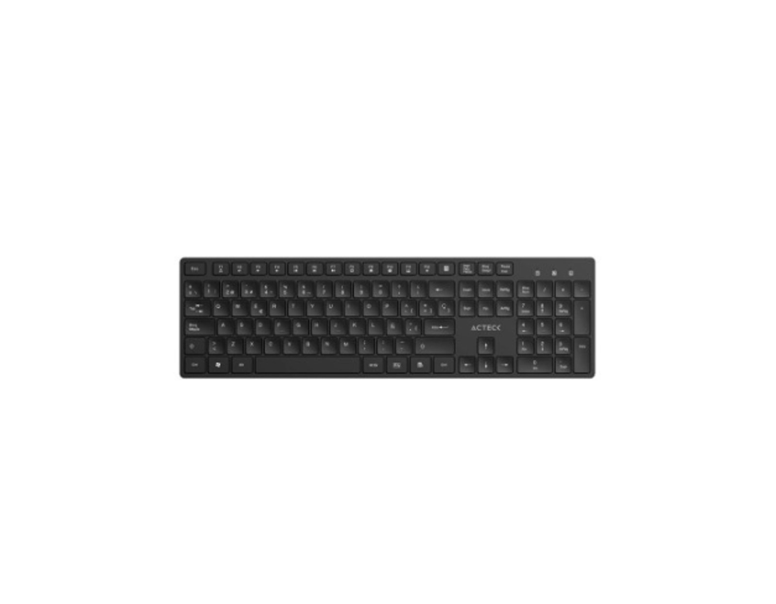 Teclado inalámbrico Multimedia 2.4ghz VANTAGE AERO TI555 ACTECK Conectividad inalámbrica 2.4ghz