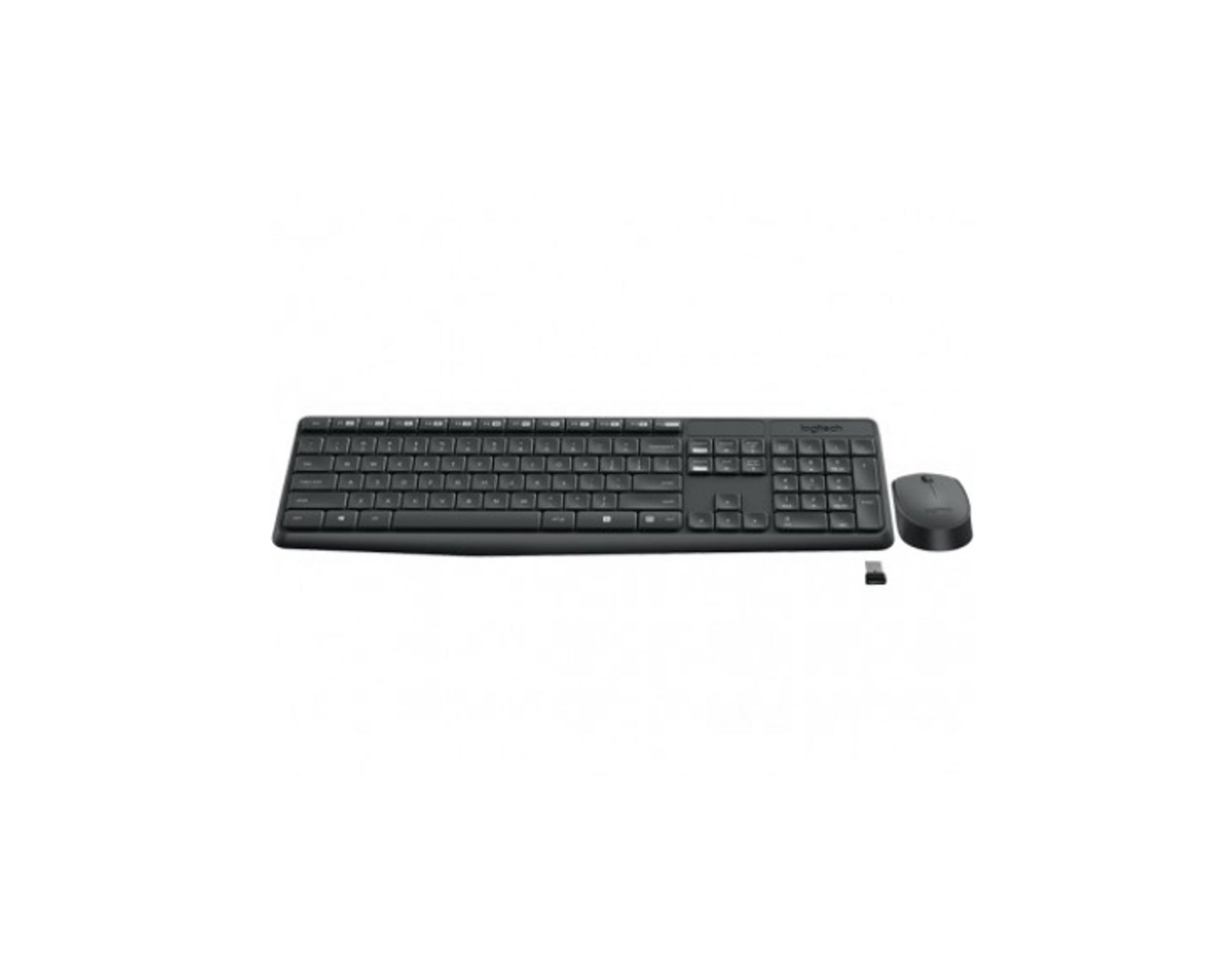 Kit de Teclado y Mouse LOGITECH , Negro, 10 m