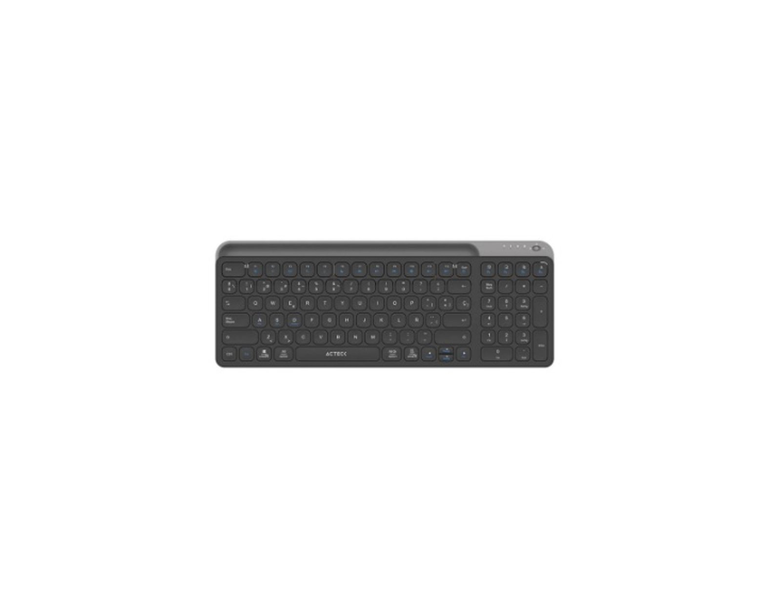 Teclado Inalámbrico Multidispositivos INSPIRE TREK TI747 AC-940108 Acteck Elite Series Bluetooth 5.1, Dongle 2.4 MHz